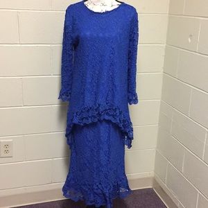 Beautiful custom made lace outfit